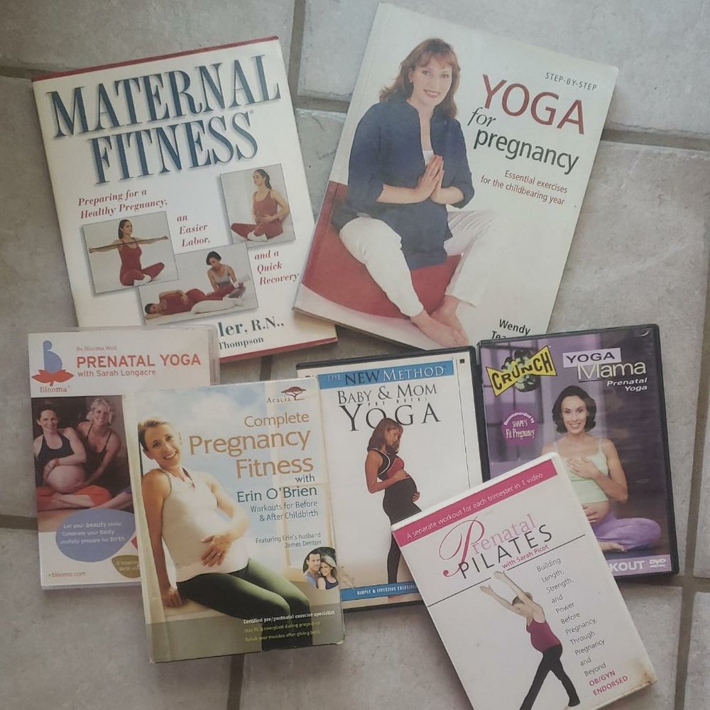 Pregnancy Yoga Bundle - Books and DVDs